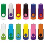 Swivel USB Drive - 16GB - with 1 Colour Logo