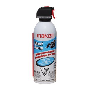 Bouteille d'air comprimé de Maxell Multi-usage (10oz/295ml)