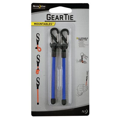 NITE IZE GLZ-35-2R7 GEAR TIE CLIPPABLE TWIST TIE 3'' 2 PACK - PINK NEW ITEM NITE IZE GLZ-35-2R7 GEAR TIE CLIPPABLE TWIST TIE 3'' 2 PACK - PINK NEW ITEM