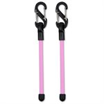 NITE IZE GLZ-35-2R7 GEAR TIE CLIPPABLE TWIST TIE 3'' 2 PACK - PINK NEW ITEM