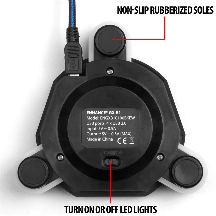 Accessory Power Enhance Gaming Bungee and USB Hub GXB1