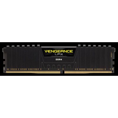 CORSAIR 16GB (KIT OF 1) 2400MHZ DDR4 DIMM 16-16-16-39 VENGEANCE LPX BLACK HEAT 1.20V CORSAIR 16GB (KIT OF 1) 2400MHZ DDR4 DIMM 16-16-16-39 VENGEANCE LPX BLACK HEAT 1.20V