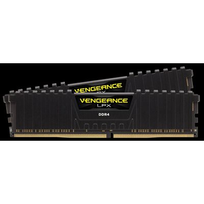 CORSAIR 16GB (KIT OF 2) 2133MHZ DDR4 DIMM 13-15-15-28 VENGEANCE LPX BLACK HEAT 1.20V CORSAIR 16GB (KIT OF 2) 2133MHZ DDR4 DIMM 13-15-15-28 VENGEANCE LPX BLACK HEAT 1.20V