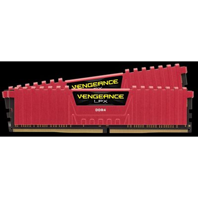 CORSAIR 16GB (KIT OF 2) 2400MHZ DDR4 DIMM 14-16-16-31 VENGEANCE LPX RED HEAT 1.20V CORSAIR 16GB (KIT OF 2) 2400MHZ DDR4 DIMM 14-16-16-31 VENGEANCE LPX RED HEAT 1.20V