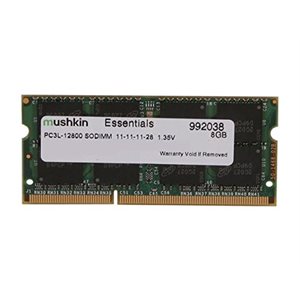 MUSHKIN ESSENTIALS 8GB DDR3 SODIMM 1600MHZ PC3L-12800 1.35DV