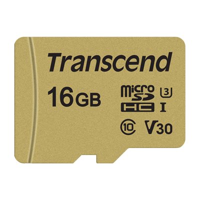Transcend 16GB UHS-I U3 microSD with Adapte MLC Read 95MB/s Write 60MB/s
