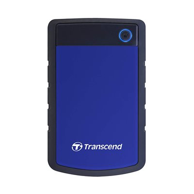 TRANSCEND 4TB 2.5" Portable HDD StoreJet H3 Blue Anti-shock