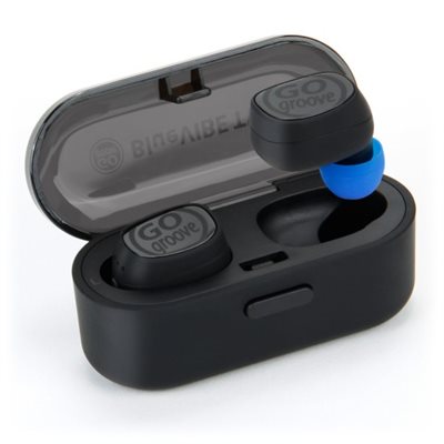 ACCESSORY POWER GOgroove BlueVIBE TWS Wireless Stereo Earbuds Bluetooth Headphones-Black ACCESSORY POWER GOgroove BlueVIBE TWS Wireless Stereo Earbuds Bluetooth Headphones-Black