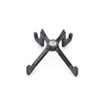 Support à téléphone intelligent KEKOPHONE en polycarbonate et élastomère (noir)
