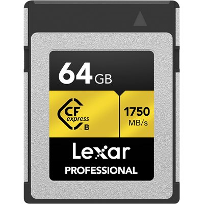Lexar 64GB Professional CFexpress Type B Card Lexar 64GB Professional CFexpress Type B Card