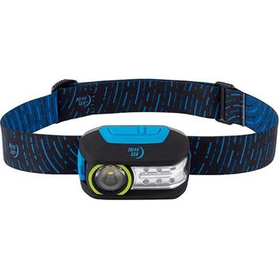 Nite Ize - Lampe frontale rechargeable Radiant 300 - Bleu Nite Ize - Lampe frontale rechargeable Radiant 300 - Bleu