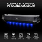 ACCESSORY POWER - ENHANCE - Haut parleur gamer SM2 Attack barre de son pour bureau
