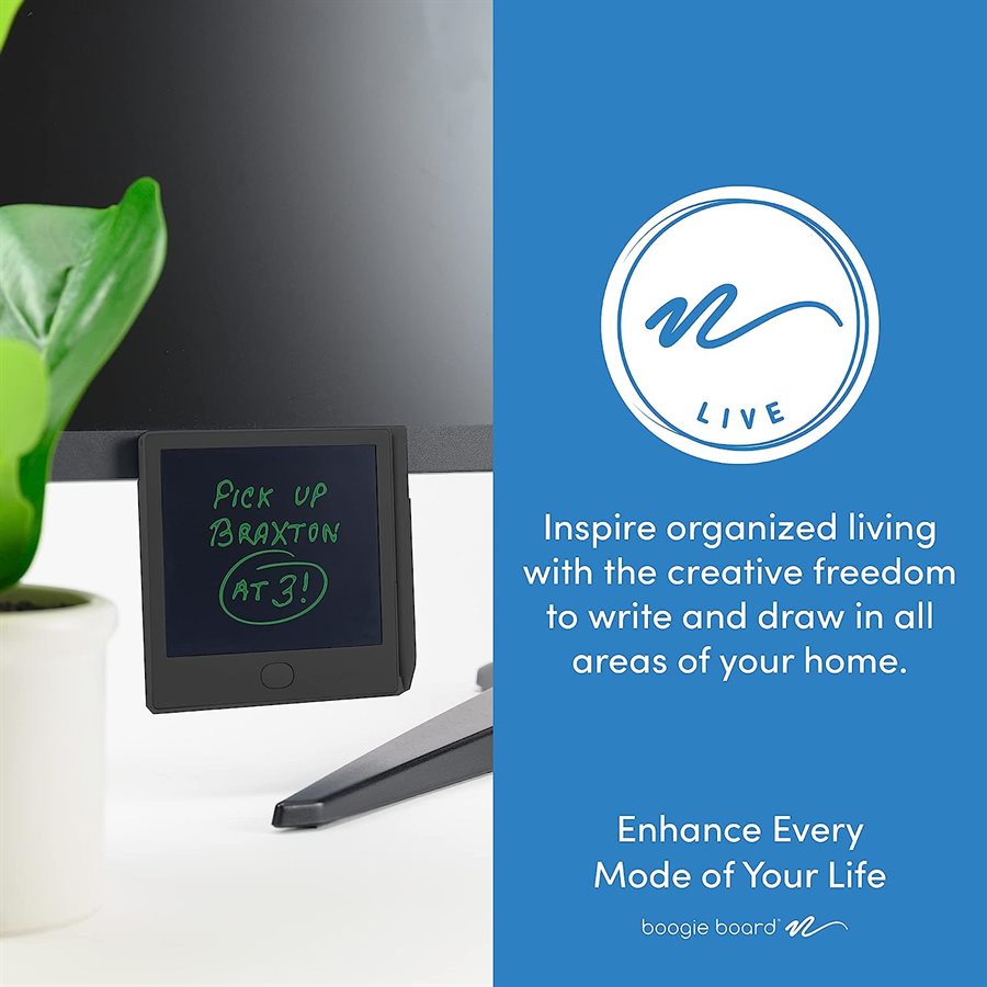 Boogie Board Quick Take Note and Memo Pad Black