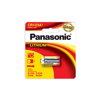 Panasonic CR-123APA/1B CR-123 Photo Battery 3V Lithium 1-Pack Panasonic CR-123APA/1B CR-123 Photo Battery 3V Lithium 1-Pack