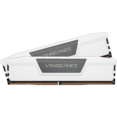 CORSAIR VENGEANCE DDR5 32GB (2x16GB) DDR5 5200 (PC5-41600) C40 1.25V - White CORSAIR VENGEANCE DDR5 32GB (2x16GB) DDR5 5200 (PC5-41600) C40 1.25V - White