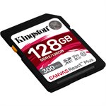 Kingston 128GB Canvas React Plus SDXC UHS-II 300R/260W U3 V90 for Full HD/4K/8K