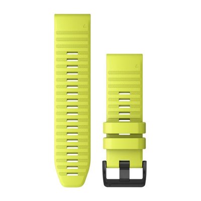 Garmin - Bracelet de montre QuickFit 26 - Silicone jaunee Garmin - Bracelet de montre QuickFit 26 - Silicone jaunee