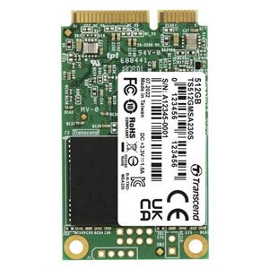 Transcend 512GB mSATA SSD SATA3 3D TLC
