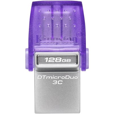 KINGSTON 128GB DataTraveler microDuo 3C 200MB/s dual USB-A + USB-C
