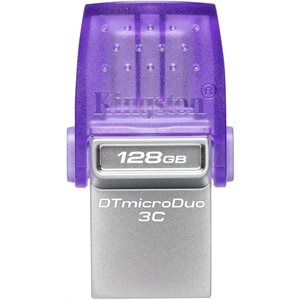 KINGSTON 128GB DataTraveler microDuo 3C 200MB/s dual USB-A + USB-C