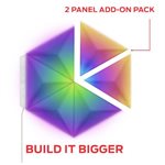 Monster - Smart WIFI 3D LED Art Prism 2 panneaux - Pack complémentaire