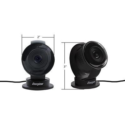 Energizer Smart Wi-Fi Black Indoor Camera 1080P Full HD, Cloud/Micro-SD Card Support ENG PKG Energizer Smart Wi-Fi Black Indoor Camera 1080P Full HD, Cloud/Micro-SD Card Support ENG PKG