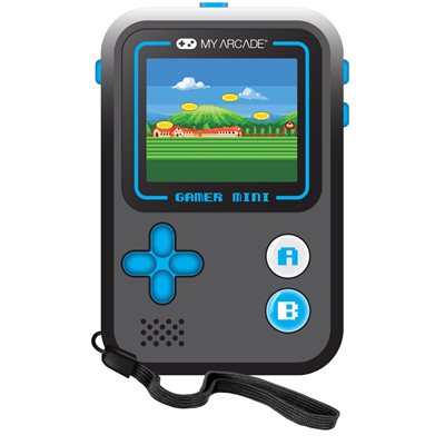 My Arcade - Gamer Mini Classic (160 jeux en 1) - Noir & Bleu My Arcade - Gamer Mini Classic (160 jeux en 1) - Noir & Bleu