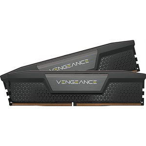 CORSAIR VENGEANCE DDR5 64GB (2x32GB) DDR5 6400 (PC5-51200) C32 1.4V Intel XMP Memory - Black