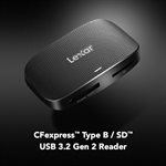 Lexar CFexpress Type B & SD USB 3.2 Gen2 Reader