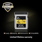Lexar 2TB Professional CFexpress Type B Card GOLD Series