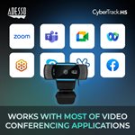 Adesso 1080P (2.0 Megapixel), H.264, Auto focus Webcam with build in Dual Microphone & Privacy Shut