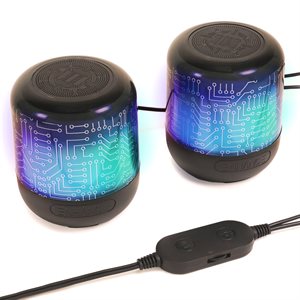 Accessory Power - Enhance - Haut-parleurs de jeu stéréo LED