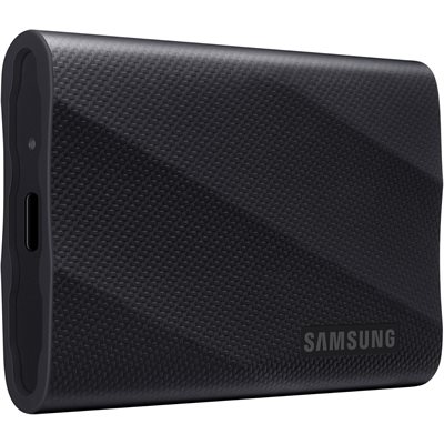 SAMSUNG USB 3.2 Gen. 2 T9 1TB Portable SSD - Black Open box