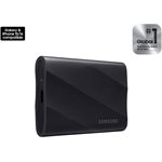 SAMSUNG USB 3.2 Gen. 2 T9 1TB Portable SSD - Black Open box