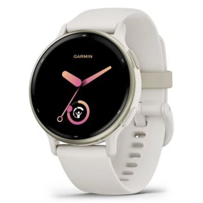 Garmin vivoactive 5, Ivory and Cream Gold
