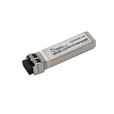 Optic.ca 10GBASE-SR SFP+, 850NM, 300M, MMF, 100% EXTREME NETWORKS COMPATIBLE Optic.ca 10GBASE-SR SFP+, 850NM, 300M, MMF, 100% EXTREME NETWORKS COMPATIBLE