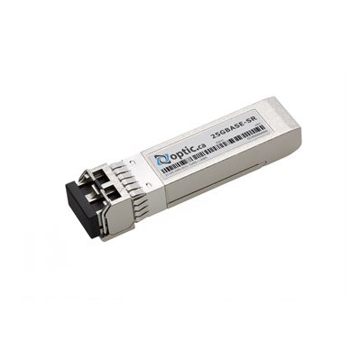 Optic.ca 25GBASE-SR SFP28, 850NM, 100M, MMF, 100% BROCADE COMPATIBLE Optic.ca 25GBASE-SR SFP28, 850NM, 100M, MMF, 100% BROCADE COMPATIBLE