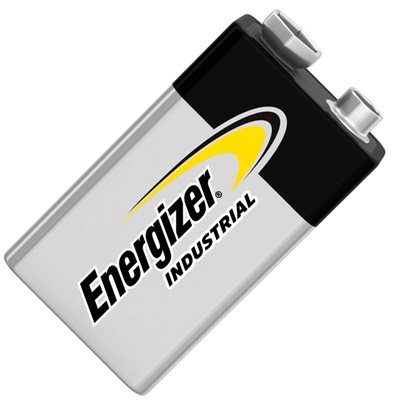 Energizer Industrial 9V Batteries (12 Pack) (Bulk)