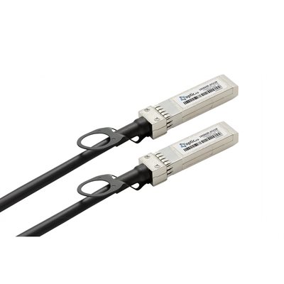 Optic.ca 10GBASE-SFP+ PASSIVE TWINAX CABLE, 1 METER LENGTH, 100% DELL COMPATIBLE Optic.ca 10GBASE-SFP+ PASSIVE TWINAX CABLE, 1 METER LENGTH, 100% DELL COMPATIBLE