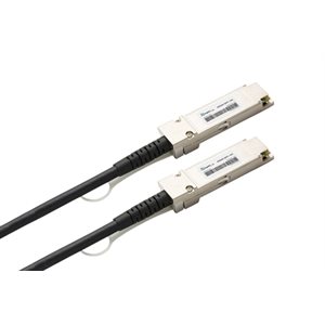 Optic.ca 40GBASE-QSFP+ PASSIVE TWINNAX CABLE, 1 METER LENGTH, 100% BROCADE/RUCKUS COMPATIBLE