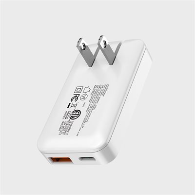 Rockstone FlatCharge Dual Port PD 45W Wall Charger