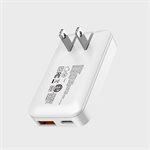 Rockstone FlatCharge Dual Port PD 45W Wall Charger