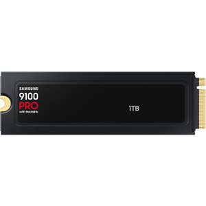 Samsung 9100 PRO with Heatsink 1TB M.2 PCIe Gen5. X4 NVMe 2.0