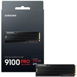 Samsung 9100 PRO with Heatsink 4TB M.2 PCIe Gen5. X4 NVMe 2.0