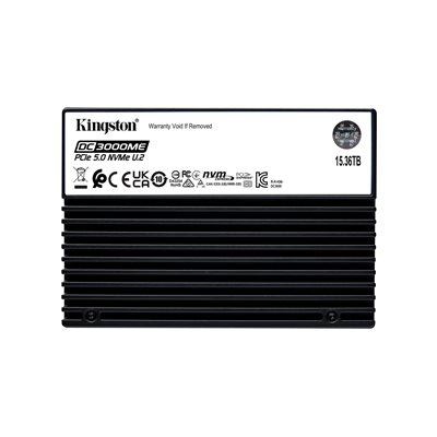 Kingston 15.36TB DC3000ME U.2 PCIe 5.0 NVMe TCG Opal Enterprise SSD