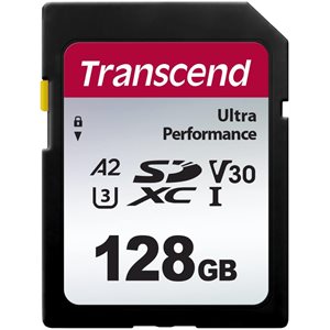 Transcend 128GB SD Card UHS-I U3 A2 Ultra Performance