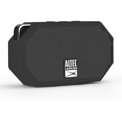 Altec Lansing HydraMini 2.0 Portable BT Speaker, Black