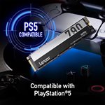 Lexar NM790 4TB Internal SSD, M.2 2280 PCIe Gen4x4 NVMe 1.4 SSD