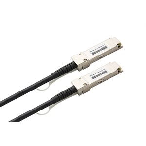 Optic.ca 40GBASE-QSFP+ PASSIVE TWINAXCABLE, 3 METER LENGTH, 100% MELLANOX COMPATIBLE