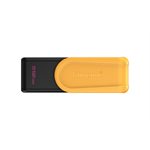 Clé Kingston 512 GO USB 3.2 Gen 1 DataTraveler Exodia S avec capuchon pivotant (noir/jaune)